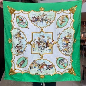 Hermès Scarf - Les Chevaux des Moghuls